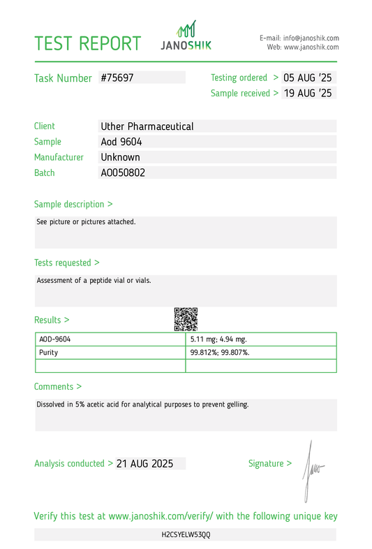 AOD-9604 5 mg