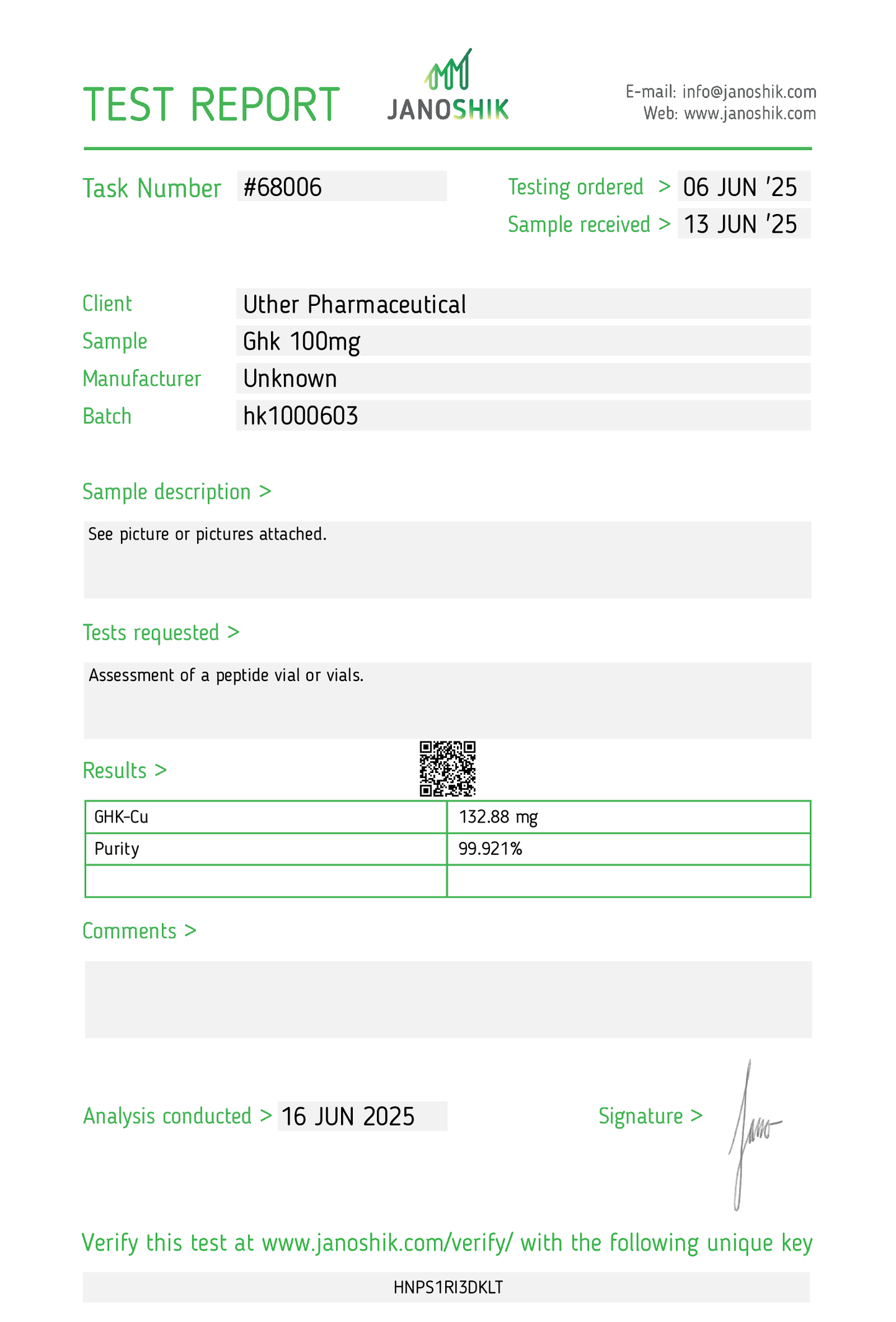 GHK-CU Koppar Peptid Serum - 30ML