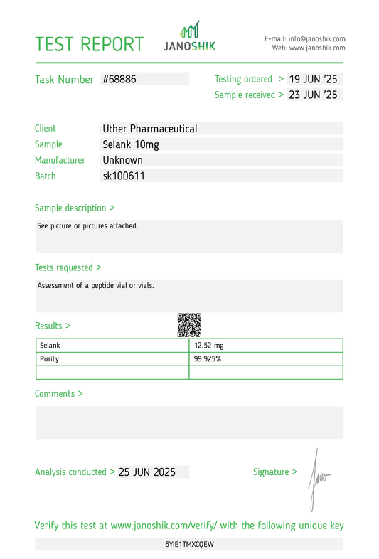 Selank 10mg